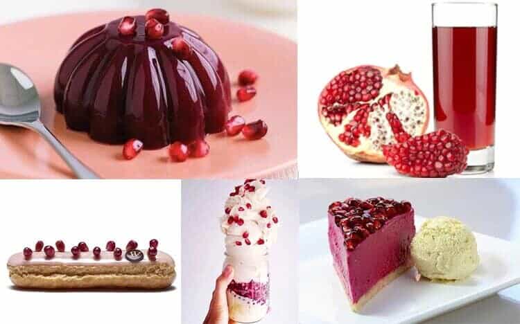 Pomegranate Delicious Desserts