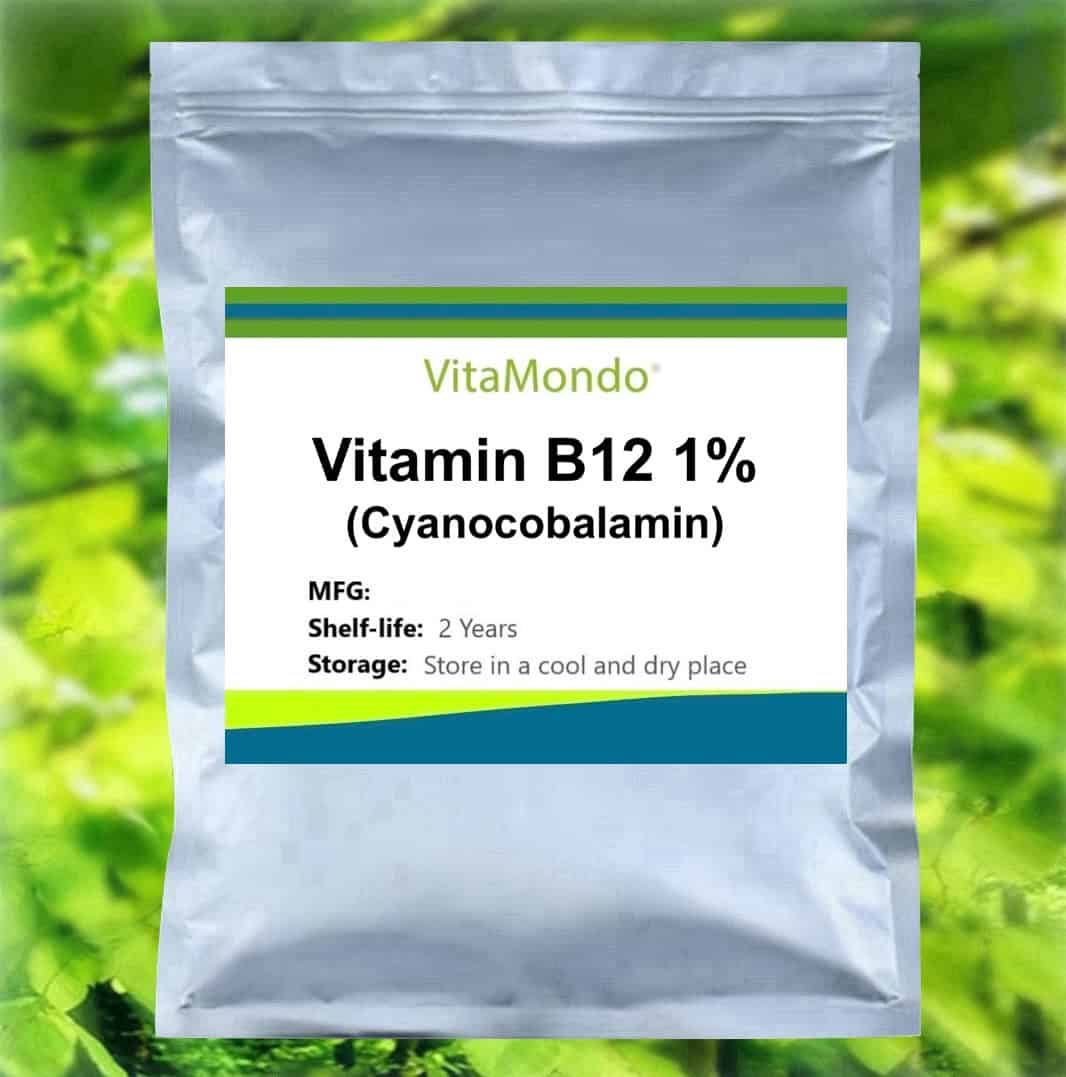 Premium Vitamin B12 Cyanocobalamin 1 Percent