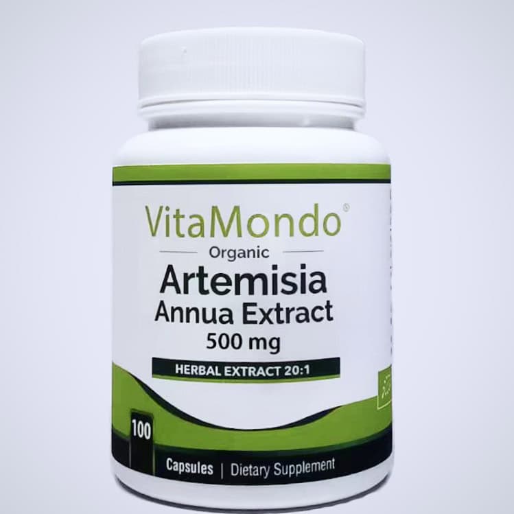 Organic Artemisia Annua Supplement 500 mg Capsules 1