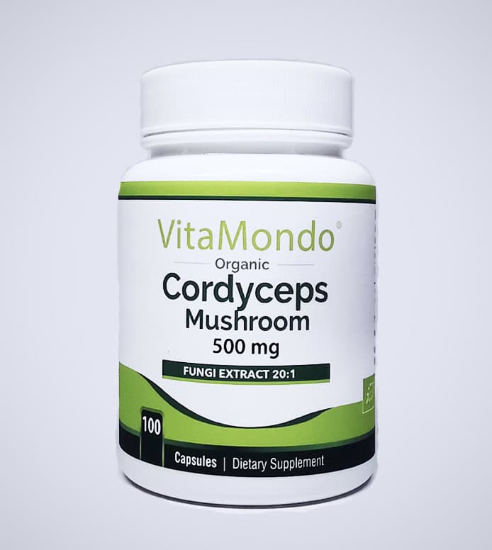 Organic Cordyceps Sinensis Capsules 500 mg 1