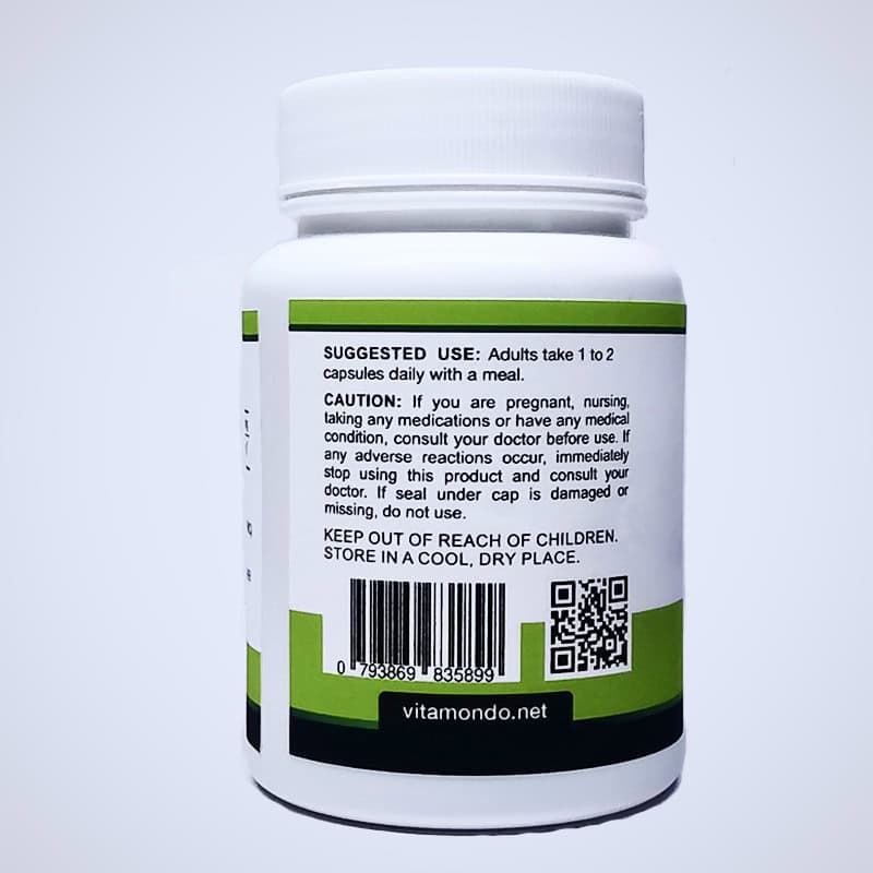 Organic Horny Goat Weed Supplement 500mg Capsules Epimedium Icariin 3