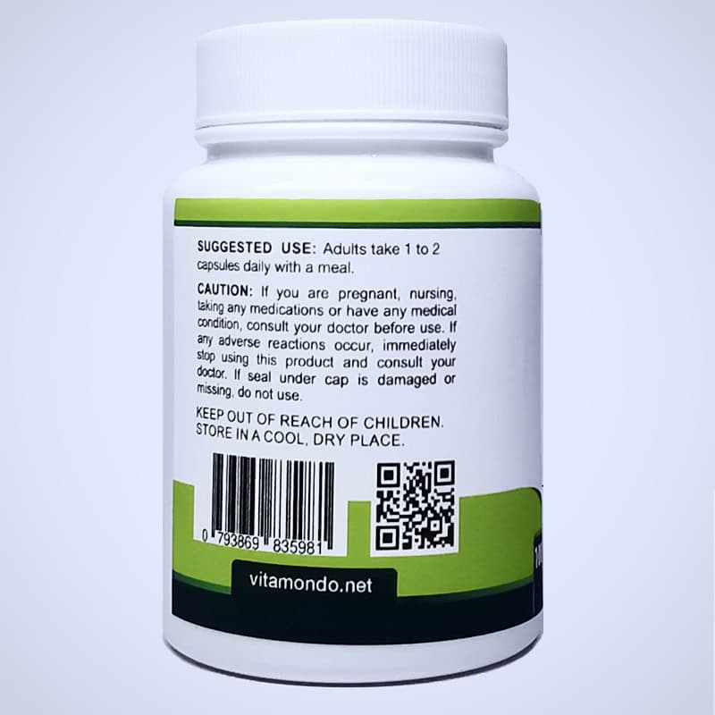 Organic Reishi Mushroom Supplement 500 mg Capsules Ganoderma Lucidum 2