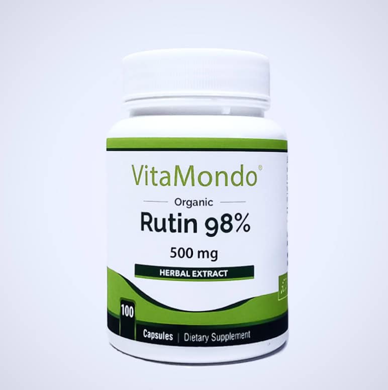 Organic Rutin Supplement 98% 500 mg 1