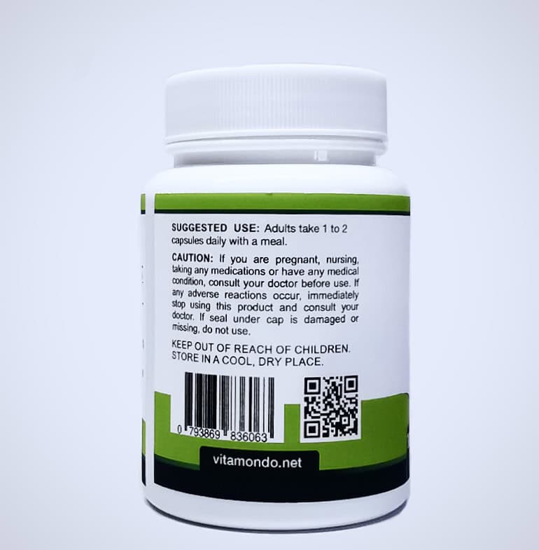 Organic Rutin Supplement 98% 500 mg 3