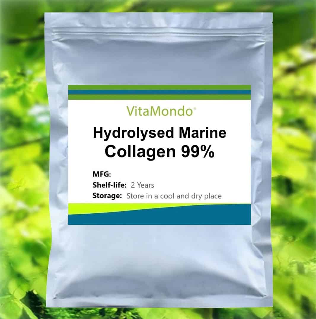 Premium Hydrolysed Marine Collagen Powder 99% VitaMondo