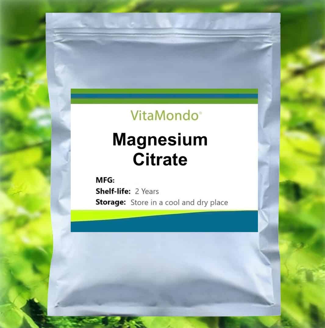 Pure Magnesium Citrate 99% VitaMondo