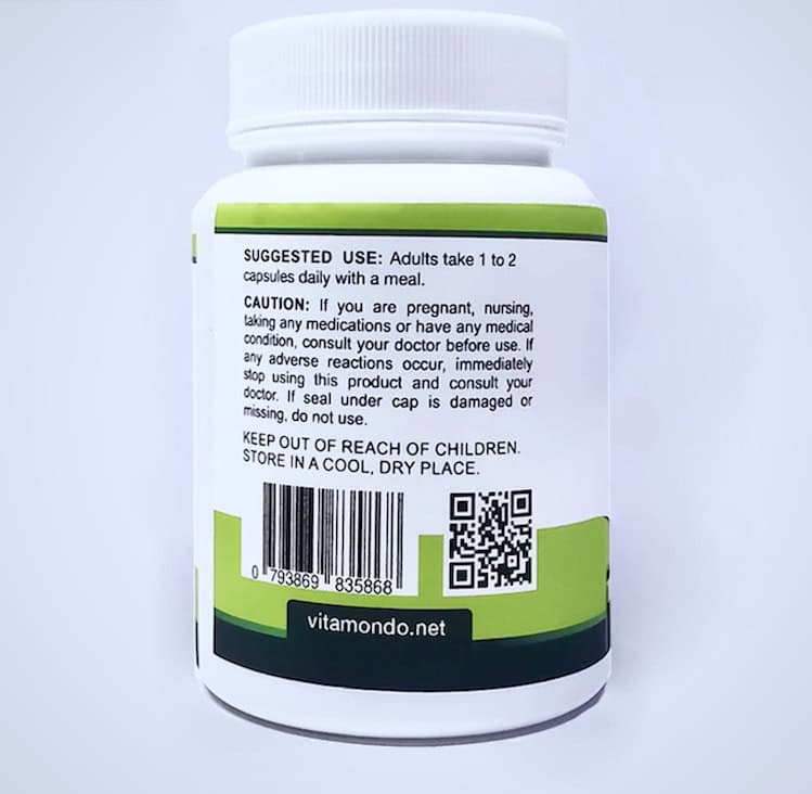 Organic Trans Resveratrol 500mg Supplement 98% Capsules-3