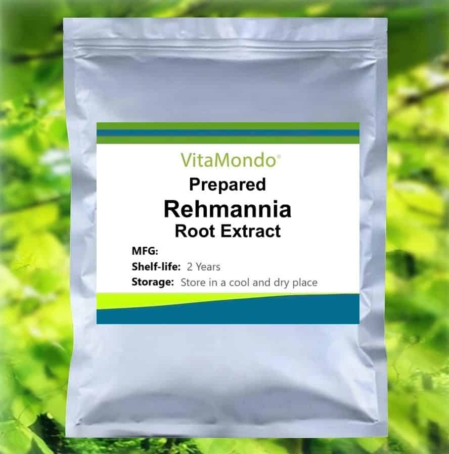 Premium Prepared Rehmannia Root Extract VitaMondo