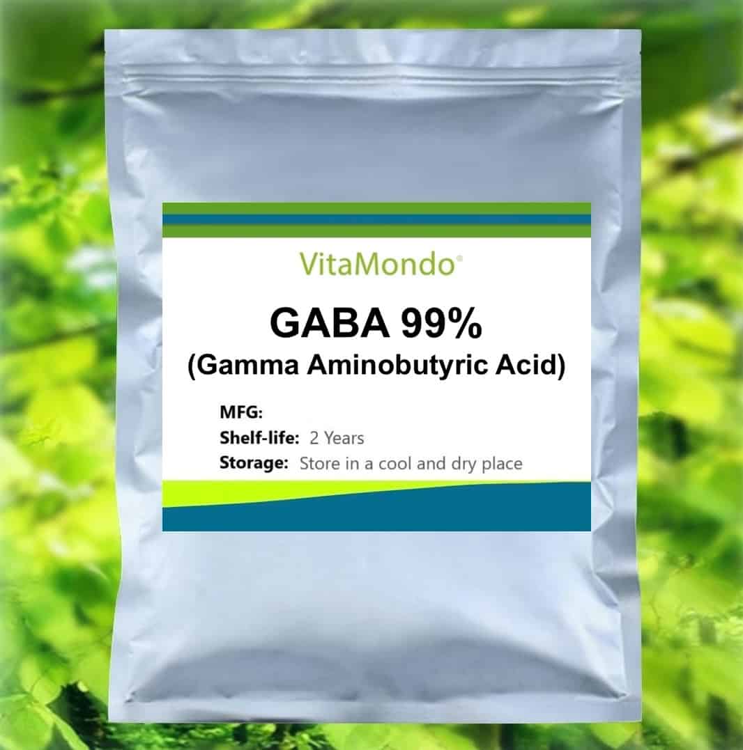 Premium GABA (Gamma Aminobutyric Acid) Supplement VitaMondo