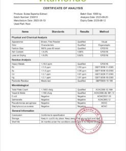 Butea Superba Root Extract COA