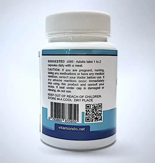 Coenzyme Q10 (Ubiquinol) Supplement 98%: 400 mg * 100 Caps - Image 2