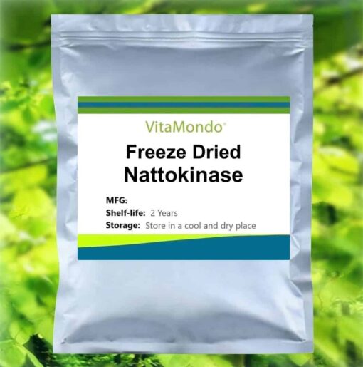 Freeze Dried Nattokinase Enzyme: 100g-1kg – 20000 FU/g *NEW*