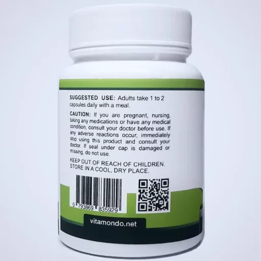 Organic Astragalus Supplement: 500 mg * 100 Capsules – Aging - Image 3