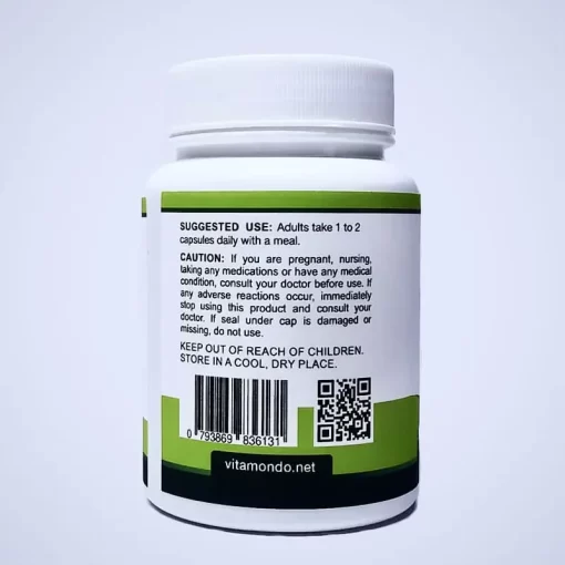 Organic Gynostemma Pentaphyllum: 500 mg * 100 Caps – Jiaogulan - Image 2