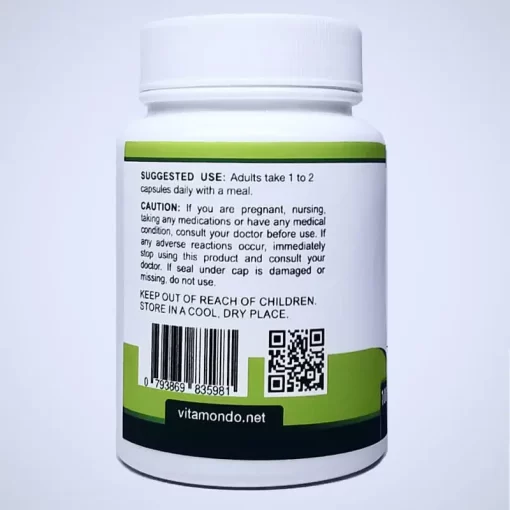 Organic Reishi Mushroom Supplement: 500 mg * 100 Caps - Image 3