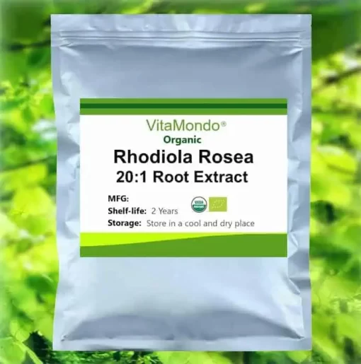 Organic Rhodiola Rosea Root Extract: 100g-1kg – Arctic