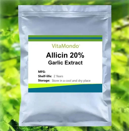 Premium Allicin 20% Supplement: 100g-1kg – Garlic, Heart, Immune