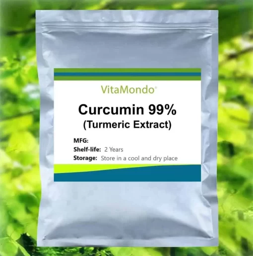 Premium Curcumin 99%: 100g-500g – Antioxidant, Turmeric, Brain