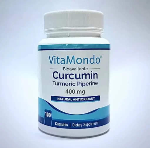 Premium Curcumin Supplement: 400 mg * 100 Capsules – Antioxidant