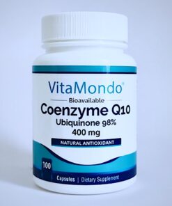 Coenzyme Q10 Ubiquinone 98% 1 Front