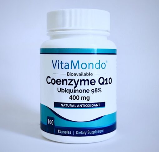 Coenzyme Q10 Ubiquinone 98% 1 Front