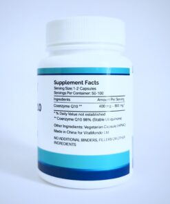Coenzyme Q10 Ubiquinone 98% 2 Ingredients