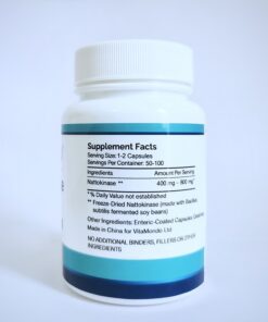 Freeze-Dried Nattokinase 20,000 FU 2 Ingredients