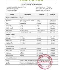 Premium Pentadecanoic Acid 98% (C15:0): 50-200g – Odd-Chain Fatty Acid